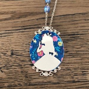 Disney Alice in Wonderland long pendant necklace